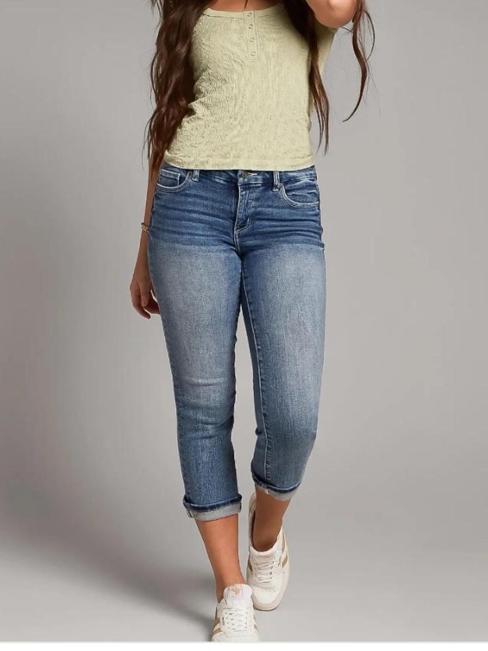 BKE Sabrina Mid-Rise Cropped Women’s Jeans (33)
